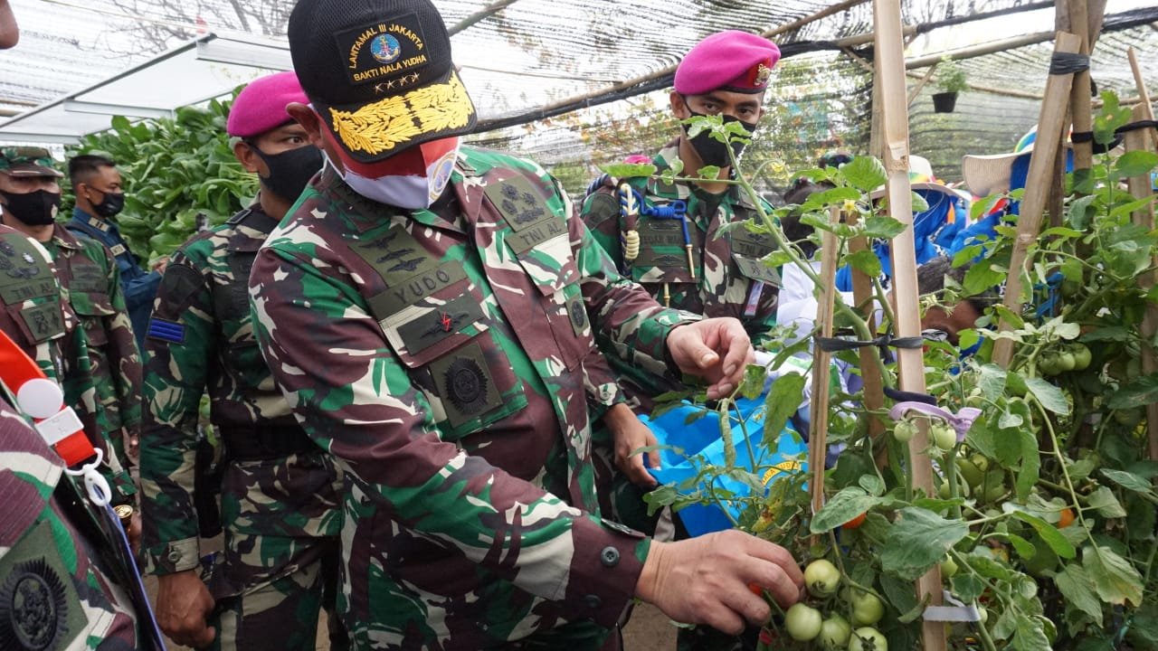 Bentuk Kampung Bahari Nusantara, KASAL Panen Raya di Tangerang