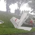 Pesawat katuh di tangsel